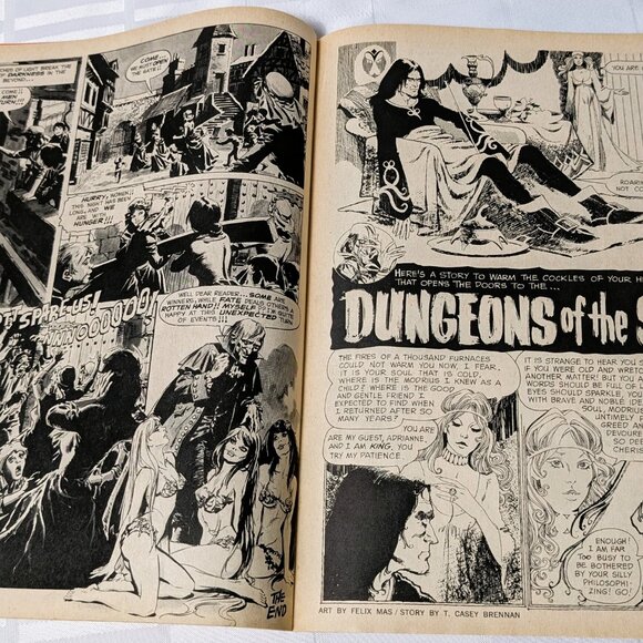 1972 CREEPY HORROR MAGAZINE VINTAGE BACK ISSUE #45 DUNGEONS OF THE SOUL BOOK - Picture 11 of 16